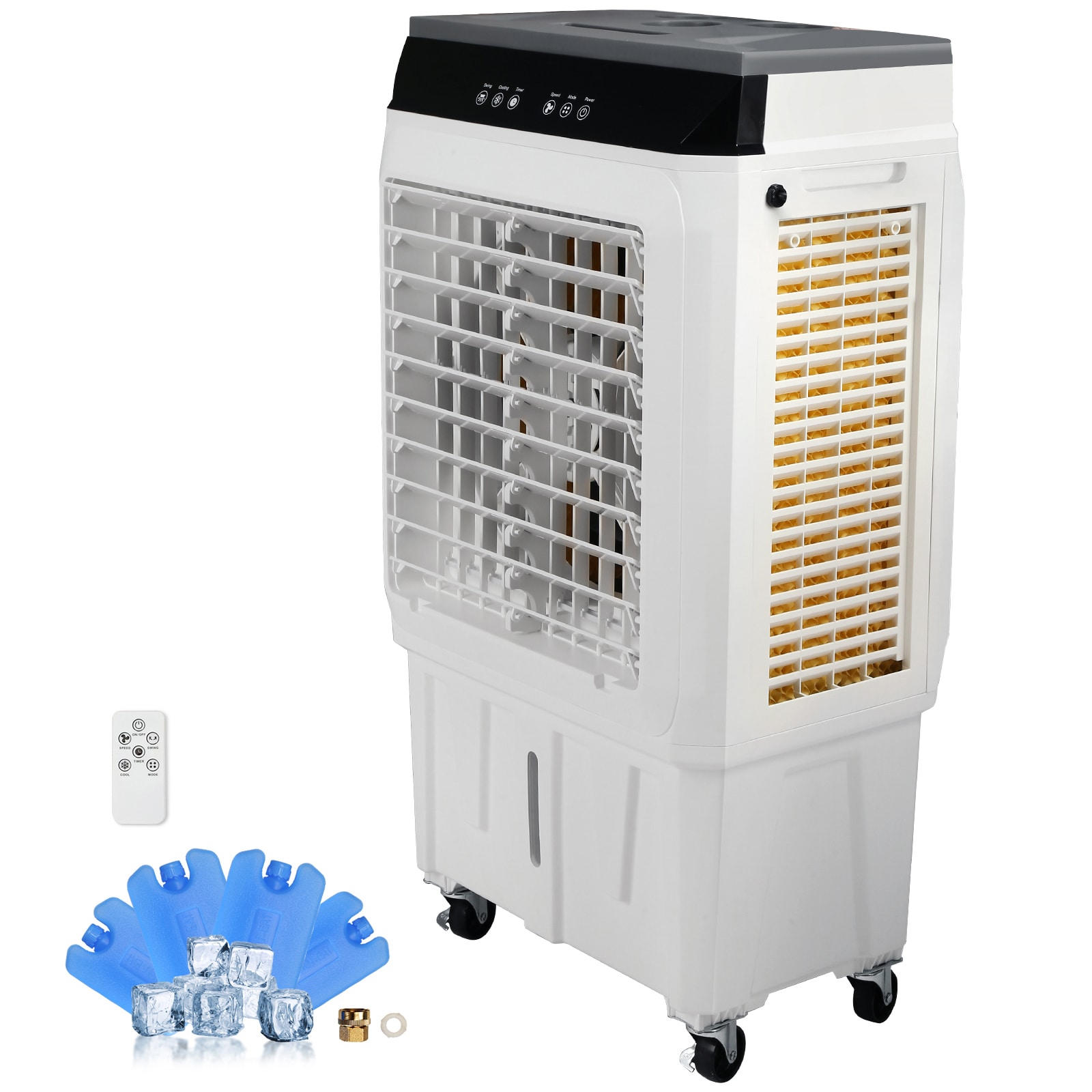 Evaporative Air Cooler Portable Indoor Outdoor Air Conditioner_voghion.com